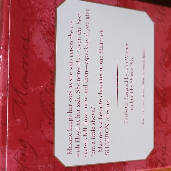 Two Hallmark "Maxine" Ornaments -1999 & 2000 - Picture 8 of 8